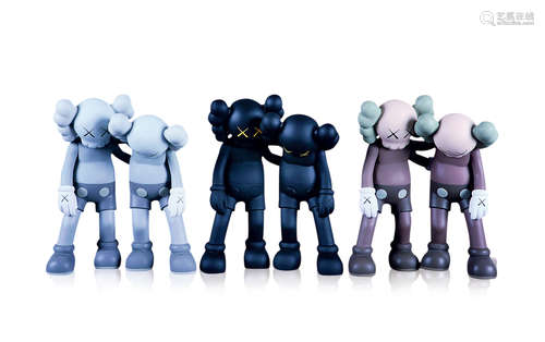 KAWS（b.1974） 2019年作 ALONG THE WAY 彩绘 搪胶