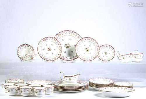 WEDGWOOD BIANCA (52) PIECE PARTIAL DINNER SET