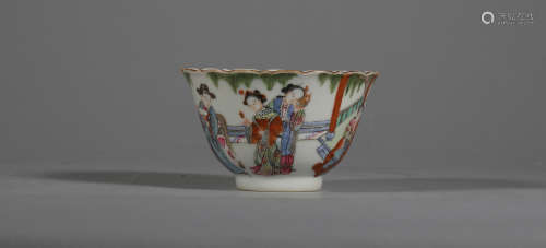 Qing character Bowl