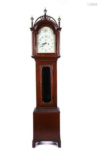 JOSHUA TOLFORD STATE OF MAINE TALL CASE CLOCK