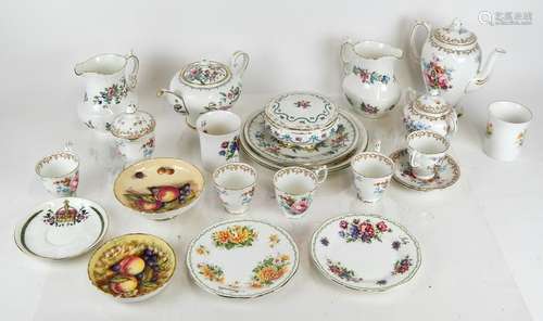 Crown Staffordshire Mixed Lot and Others