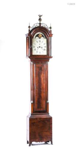 SIMON WILLIARD WARRANTED TALL CLOCK for CAPT BROWN