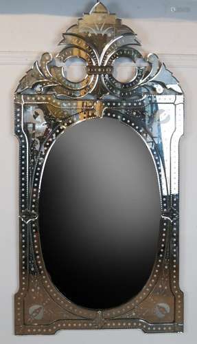 Venetian-Style Decorated Mirror