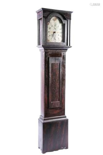 RILEY WHITING PAINTED TALL CLOCK c. 1815