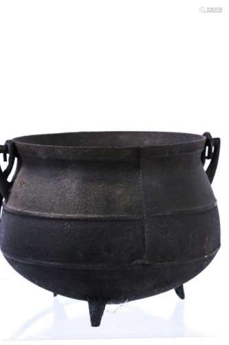 EARLY and DIMINUTIVE CAST IRON POT