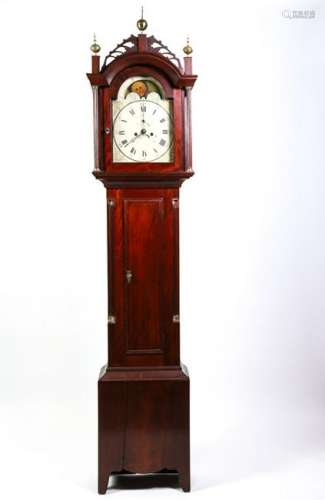 TIMOTHY CHANDLER CONCORD NH TALL CASE CLOCK c1785