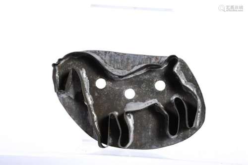 EARLY PENNSYLVANIA TIN COOKIE CUTTER OF A HORSE