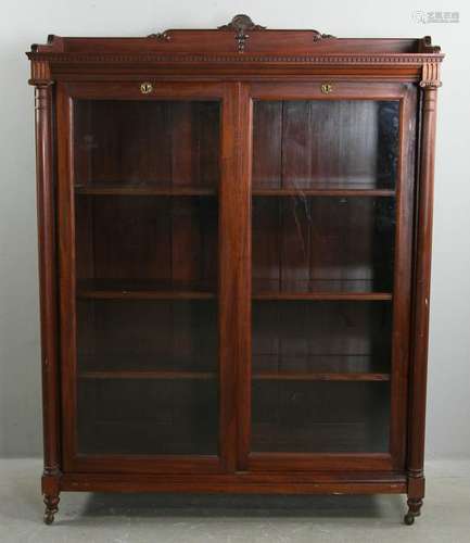 19/20thC Paine Furniture Mahogany Bookcase