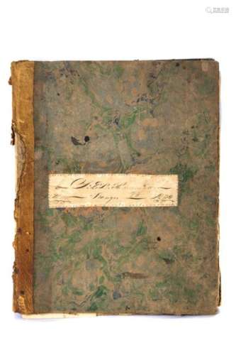 H.L.B. HAMMATT BANGOR MAINE ACCOUNT BOOK