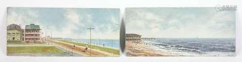 Two 19thC Ocean Grove New Jersey Scenes