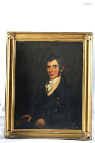 (Late 19th c) PORTRAIT OF A FEDERAL SEA CAPTAIN