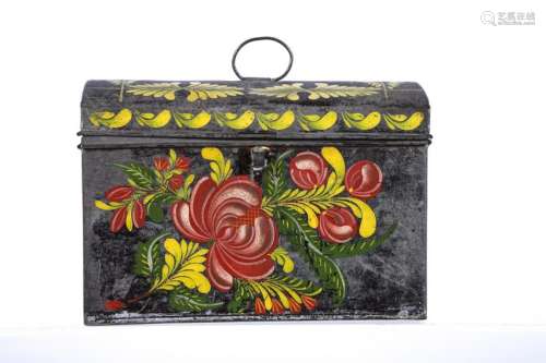 (19th c) TIN TOLEWARE attributed to FILLEY TINSHOP