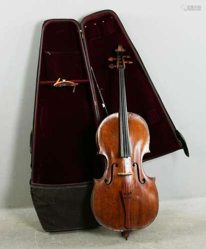 Mid to Late 18thC German Cello