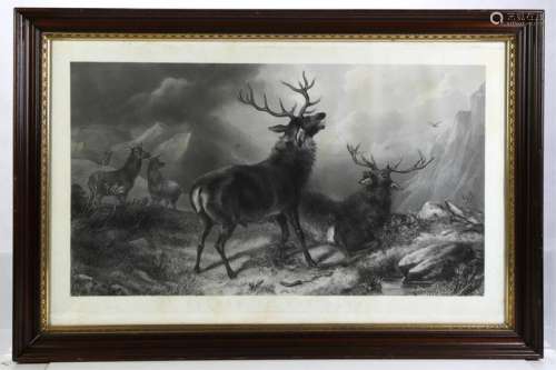 VICTOR OF THE GLEN by EDWIN HENRY LANDSEER