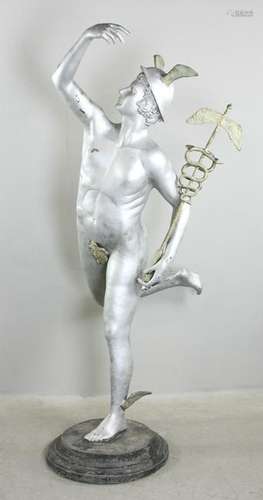 Bronze Life Size Sculpture of Mercury