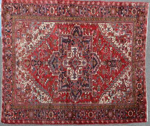 Antique Persian Heriz Rug