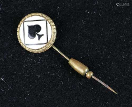 World War II German Presentation Enameled Lapel Pin