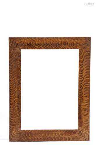 VERY NICE FANCY COUNTRY GRAIN PAINTED FRAME