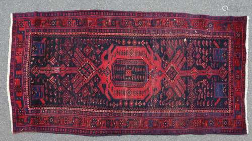 Antique Persian Shiraz Rug