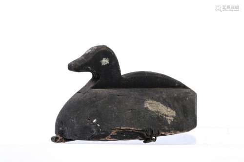 EARLY PRIMITIVE SCOTER WORKING DECOY
