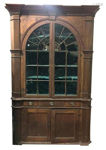 Important 18thC Corner Cabinet