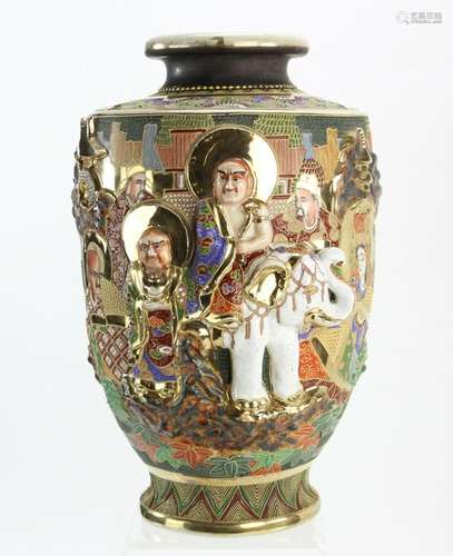 Early 20thC Satsuma Vase