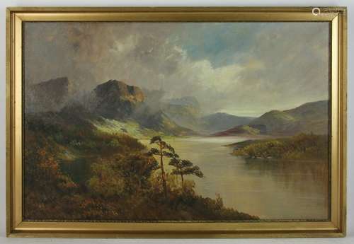 Benjamin Davis, Landscape of Mountain Lake