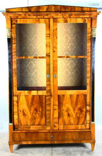 Biedermeier Style Two-Door Cabinet