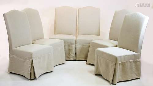 Contemporary Upholstered Dining and Side Chairs