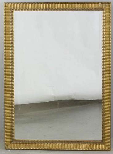 Framed Beveled Glass Mirror