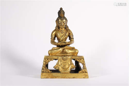 Infinite Life Buddha in the early 18th Century