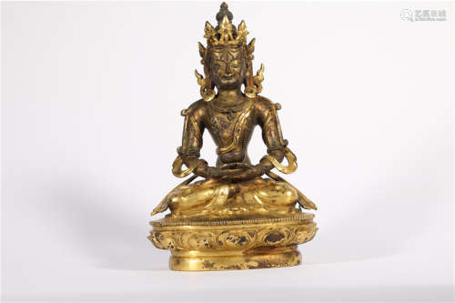 Infinite Life Buddha in the early 18th Century