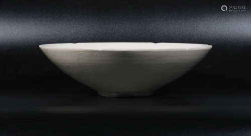 Printing Bowl of Ding Kiln in Northern Song Dynasty