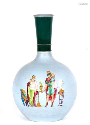 An unusual 19th century vase attributed to Watcombe Pottery in the manner of Christopher Dresser,