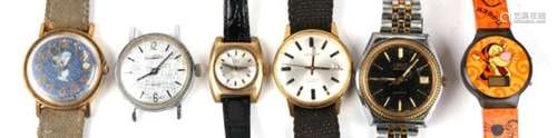 A group of gentleman's wrist watches.