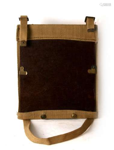 A 1937 Pattern 1944 dated officers map case with shoulder strap