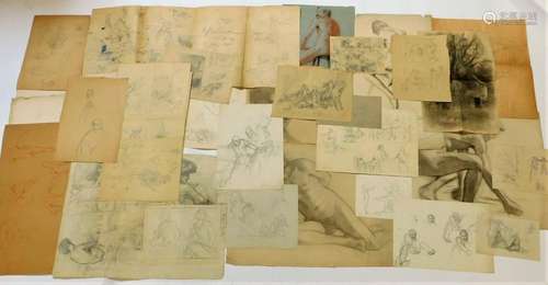 William Haskell Coffin Study Drawing Portfolio