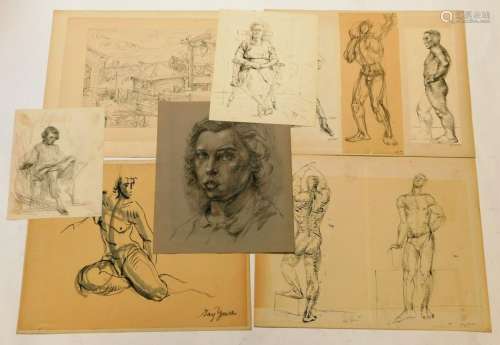 10 Gertrude Ann Youse Illustrative Study Drawings