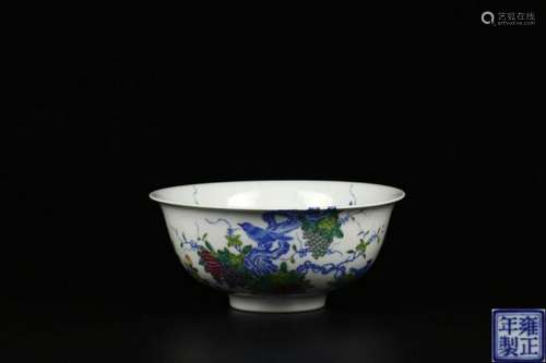 A Famille Verte Bowl