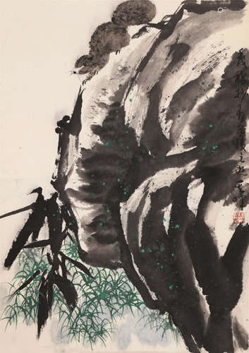 孙其峰（b.1920） 松鼠 立轴 设色纸本