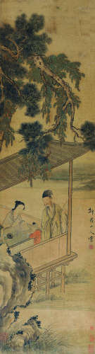 新罗山人（1682～1756） 山水 镜片