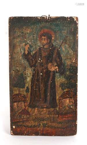 Believed to be an 18th century Russian icon.