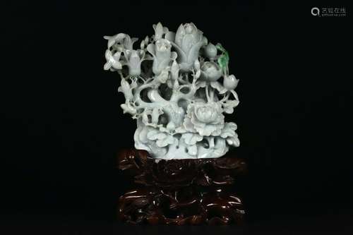 A Carved Jadeite