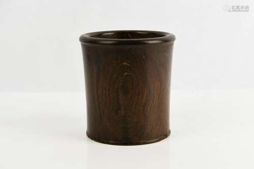 A Rosewood Brush-pot