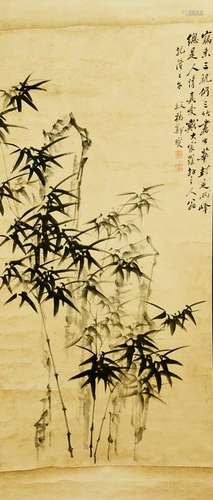 A Chinese Painting of Bamboo, Zhengbanqiao