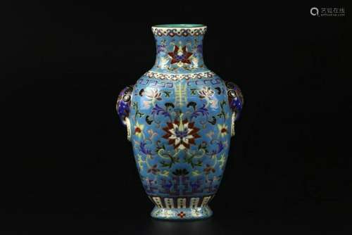 A Cloisonne Vase