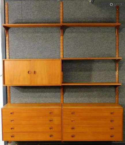 Hansen Guldborg Danish Modern Floating Wall Unit