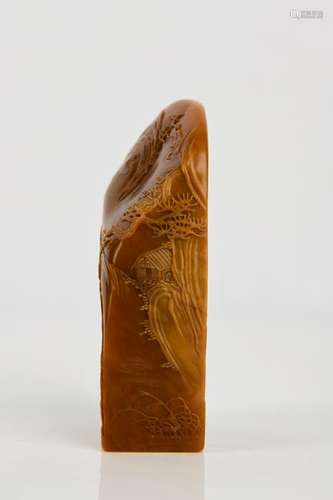 A Carved Tianhuang Seal