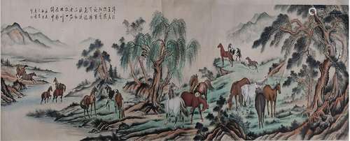 A Chinese Painting Scroll