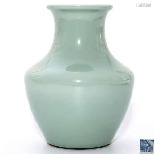 A Celadon Glazed Vase